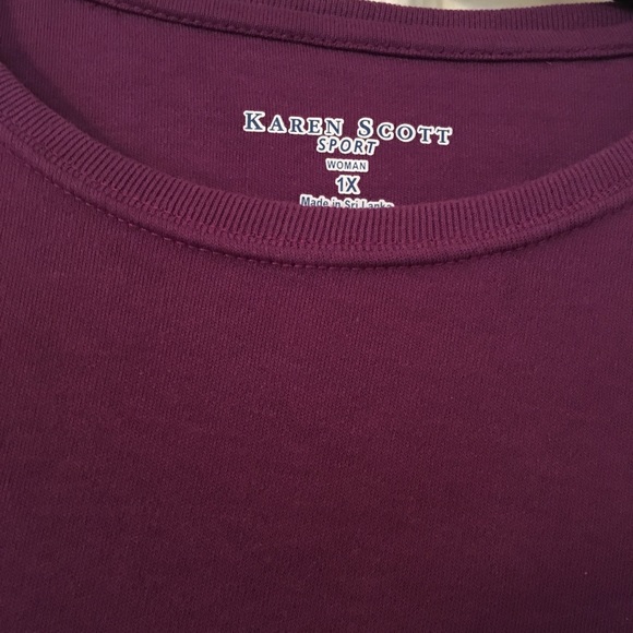 Karen Scott sport top - Picture 2 of 3